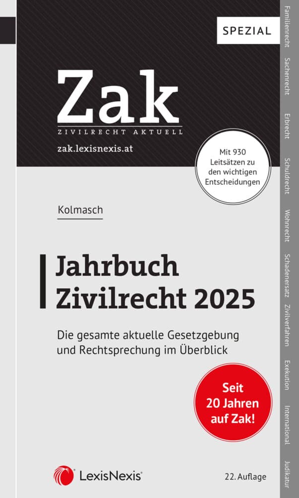 Zak Jahrbuch Zivilrecht 2025