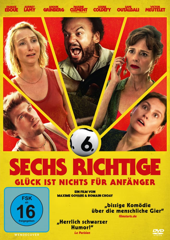 Sechs Richtige Glück ist nichts für Anfänger, 1 DVD