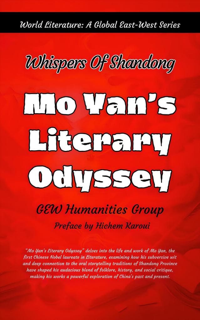 Mo Yan's Literary Odyssey: Whispers of Shandong (World Literature)