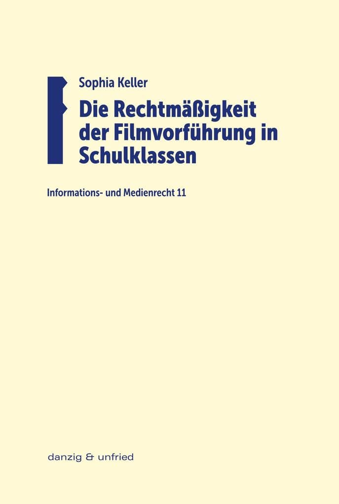 Die Rechtmäßigkeit der Filmvorführung in Schulklassen