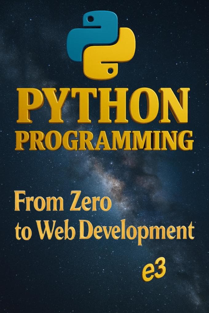Python Programming: From Zero to Web Development