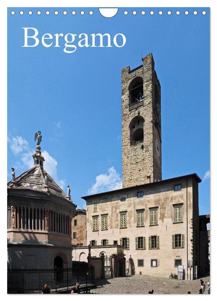 Bergamo (Wall Calendar 2026 DIN A4 portrait), CALVENDO 12 Month Wall Calendar