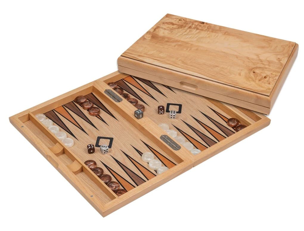 Philos 1122 - Backgammon Sifnos, medium, Holz, Magnetverschluss