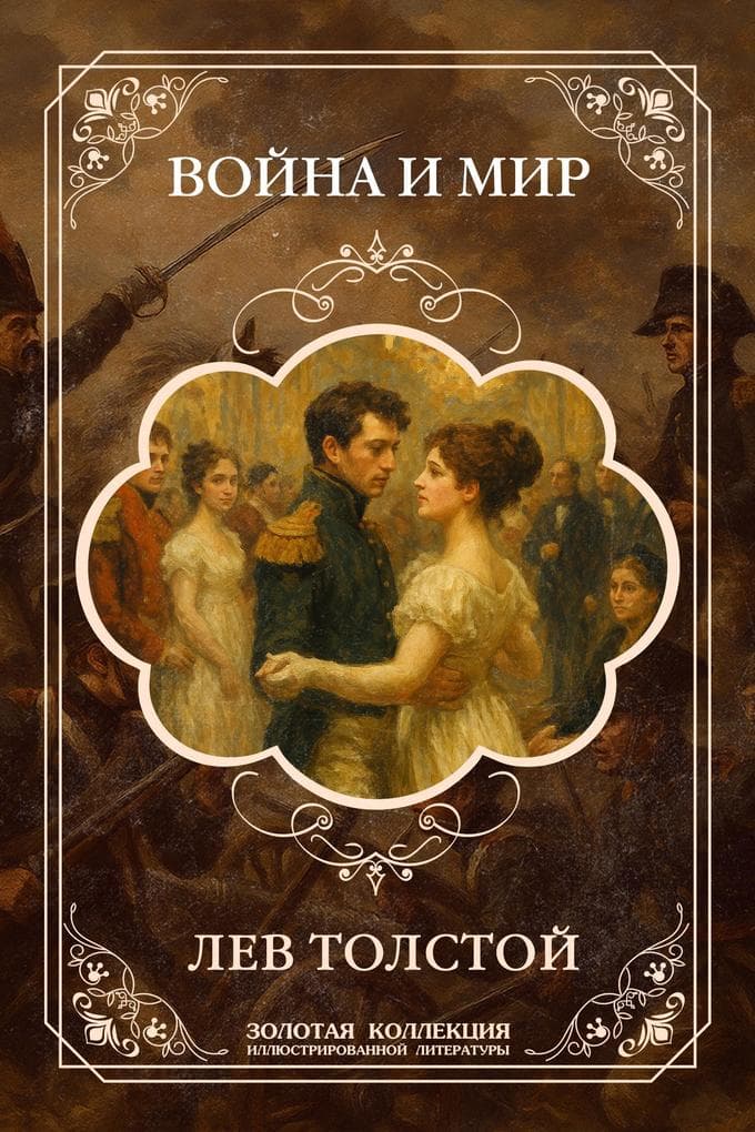 War and Peace. Gift edition with the most complete set of illustrations