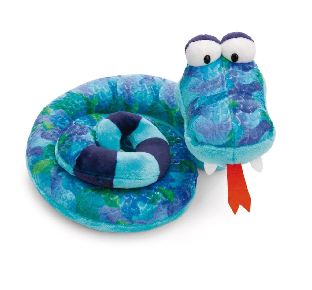 NICI 61711 - Schlange ZsaZsa, 18cm, Plüsch-Kuscheltier, Wild Friends, GREEN