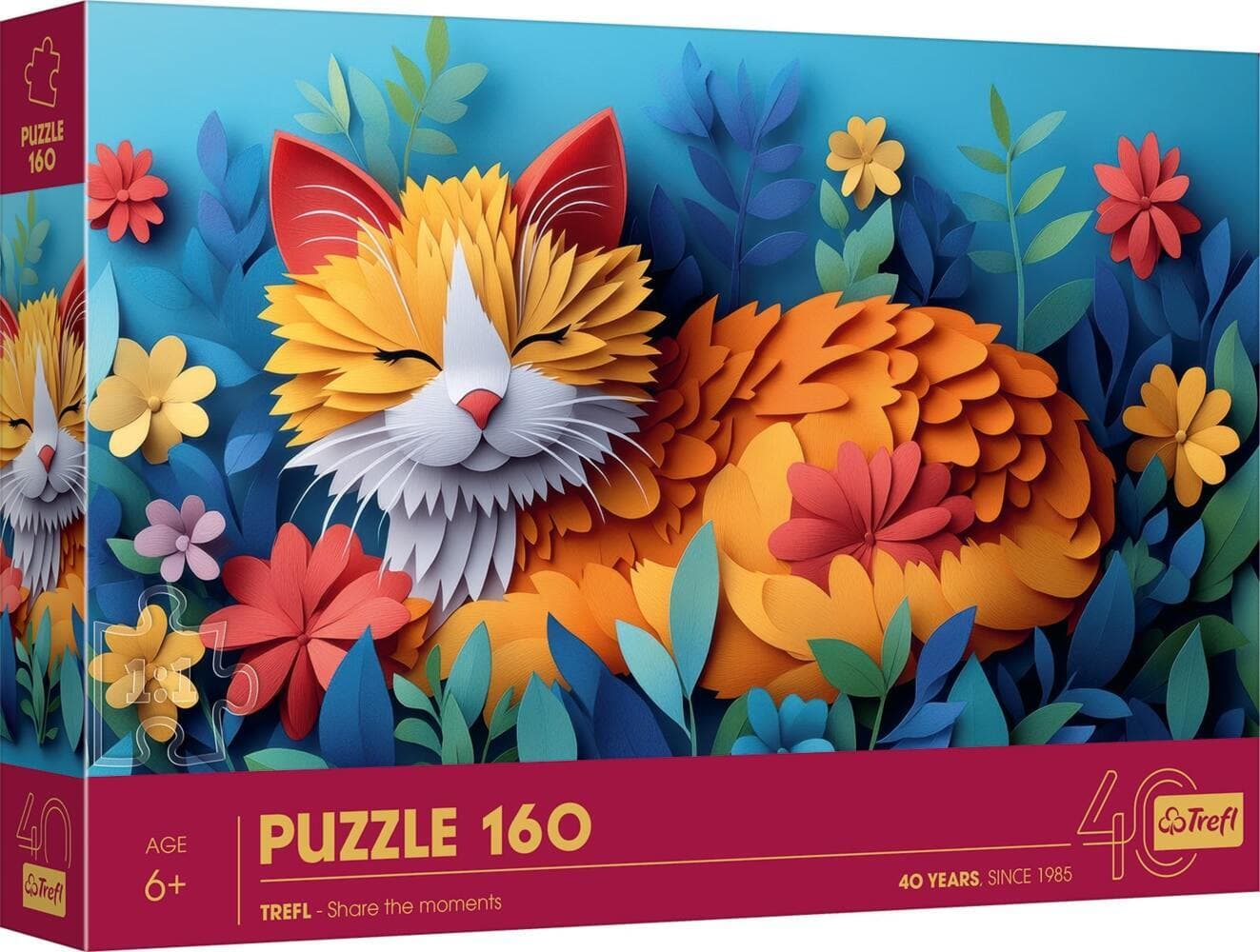 Puzzle Premium Plus 160 Jubiläum - Katze