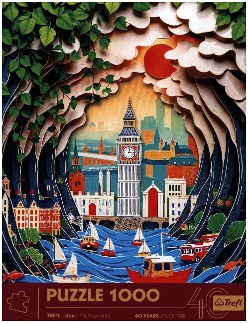Puzzle Premium Plus 1000 Jubiläum - London