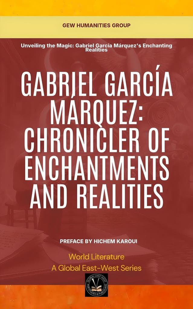 Gabriel García Márquez: Chronicler Of Enchantments And Realities (World Literature)