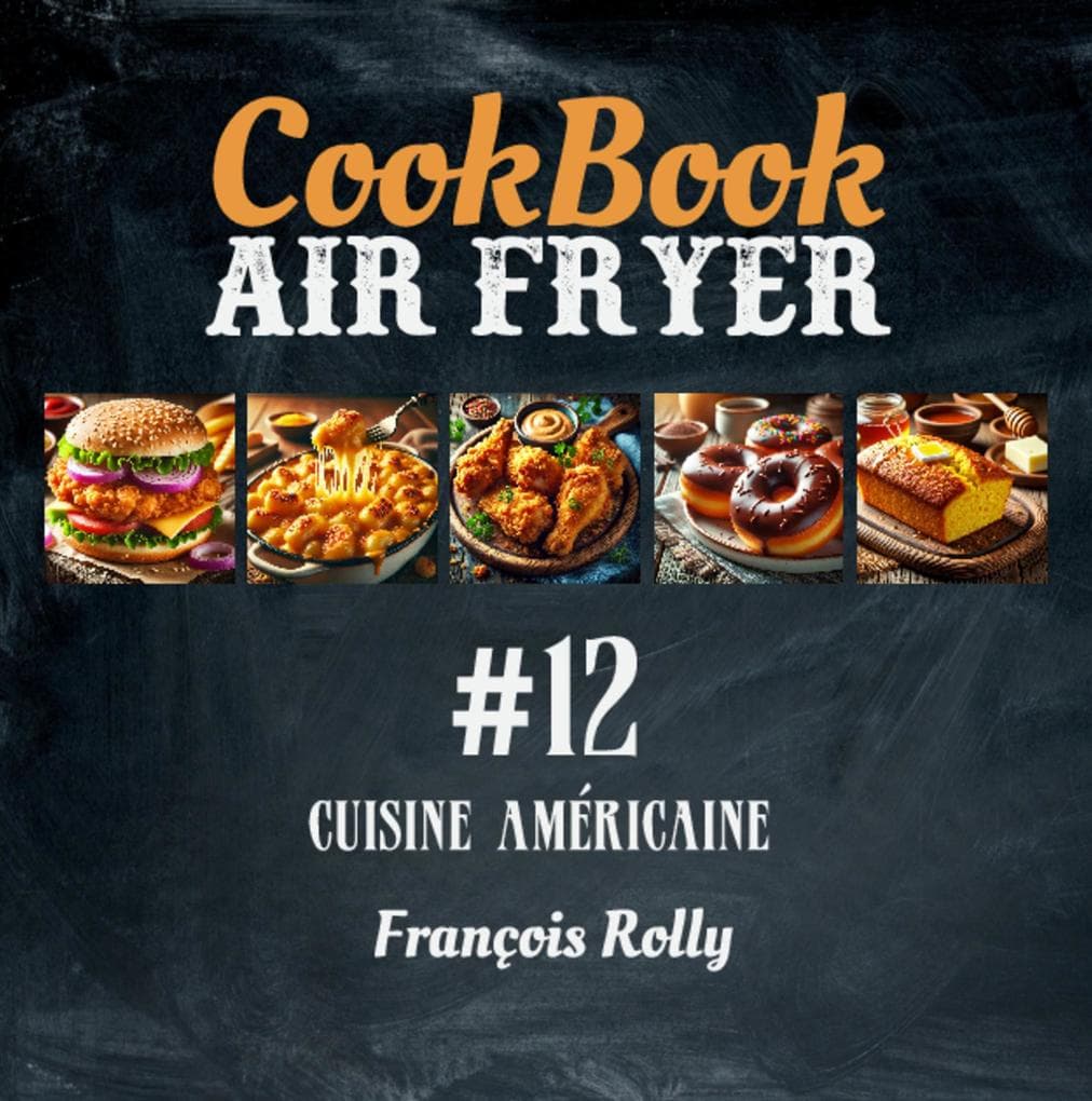 CookBook - Air Fryer - Cuisine américaine - #12 (CookBooks, #12)