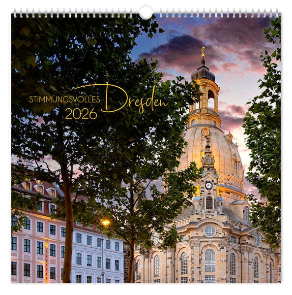 Kalender Stimmungsvolles Dresden 2026