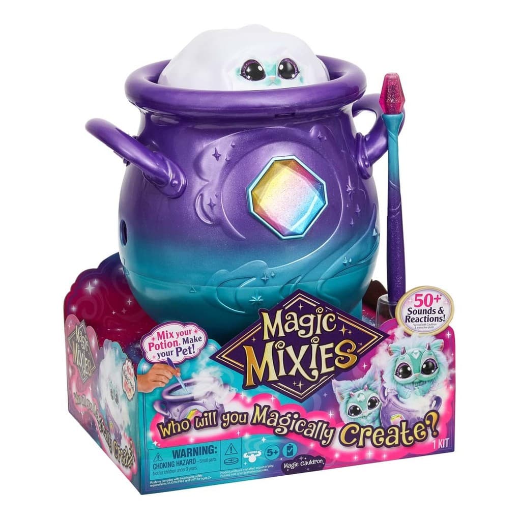 Moose Toys 300055 - Magic Mixies, Magischer Zauberkessel, interaktives Spielset