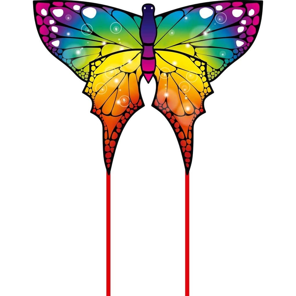 Ecoline 102231 - Ecoline: Butterfly Rainbow, 72x97cm, Drachen/Kinderdrachen