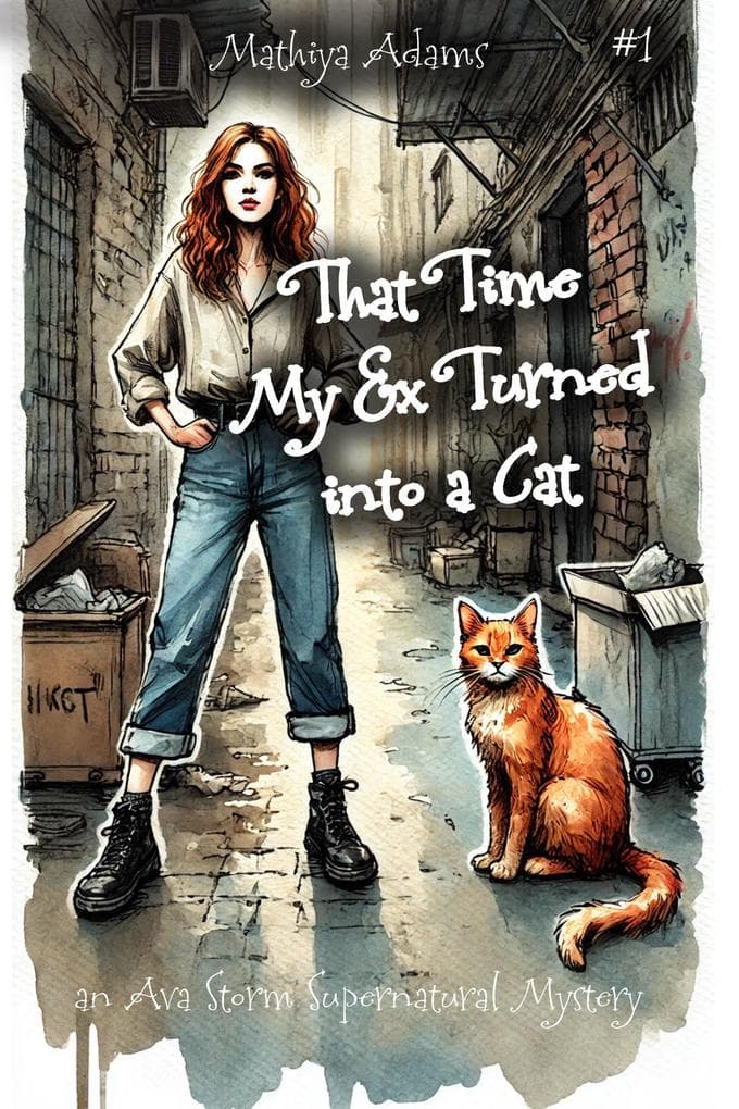 That Time My Ex Turned Into A Cat (Ava Storm Supernatural Mystery, #1)