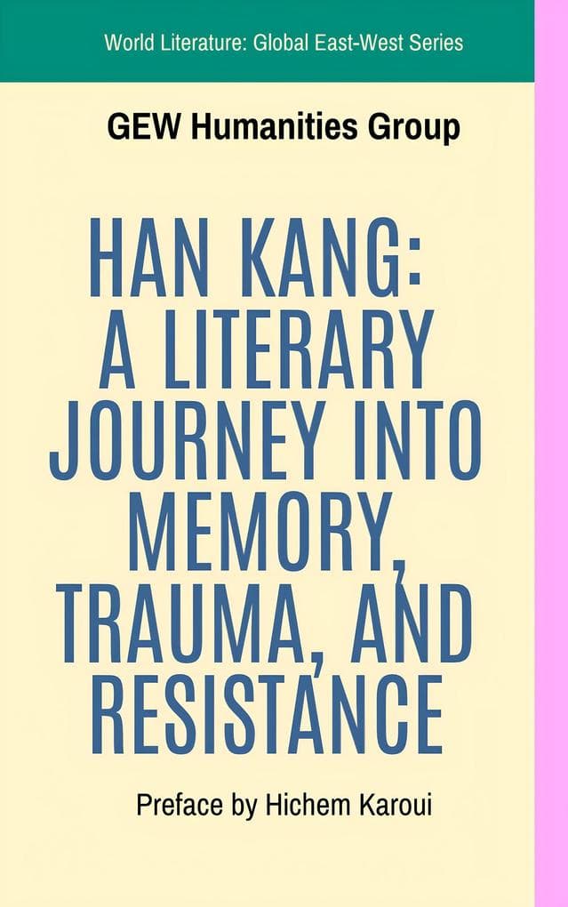 Han Kang: A Literary Journey Into Memory, Trauma, And Resistance (World Literature)