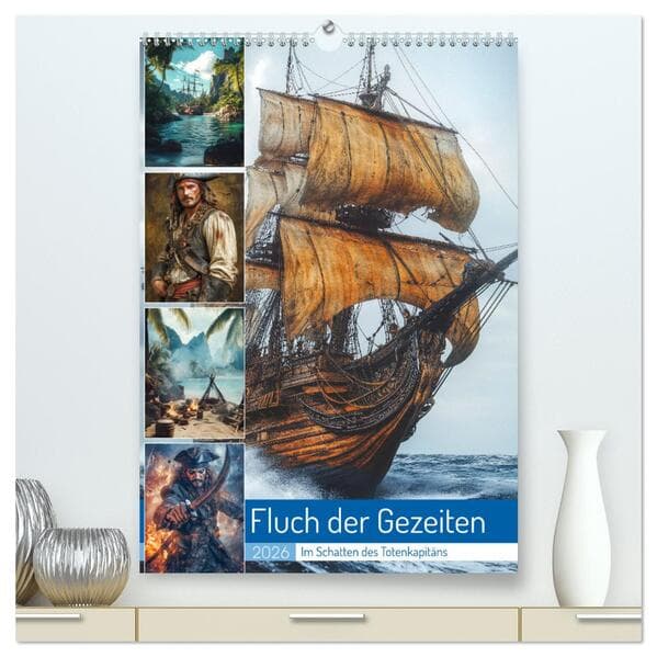 Fluch der Gezeiten (hochwertiger Premium Wandkalender 2026 DIN A2 hoch), Kunstdruck in Hochglanz
