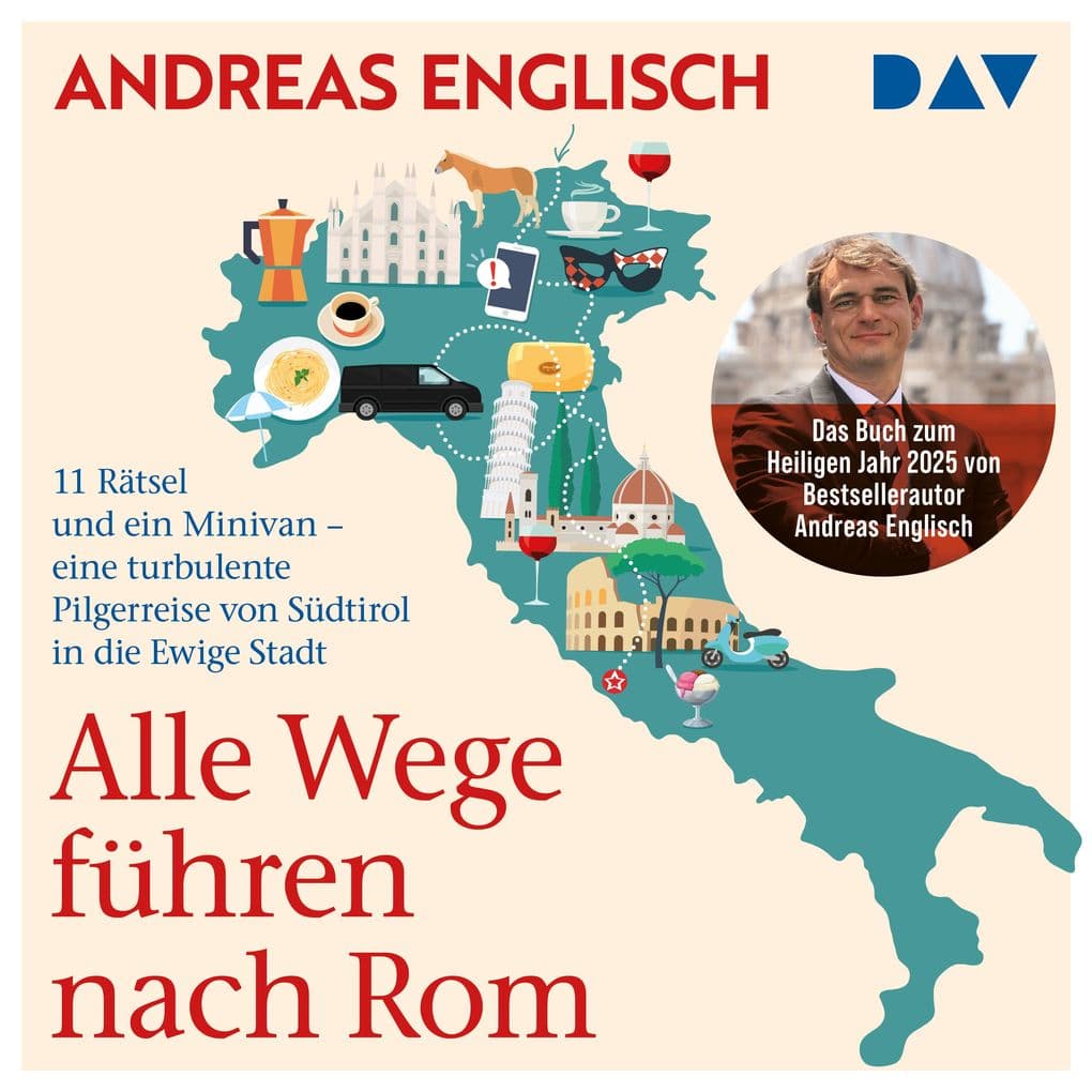 Alle Wege führen nach Rom. 11 Rätsel und ein Minivan eine turbulente Pilgerreise von Südtirol in die Ewige Stadt