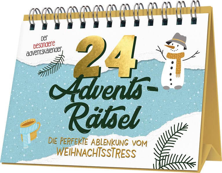 24 Adventsrätsel I Die perfekte Ablenkung vom Weihnachtsstress