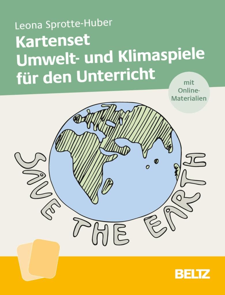 Kartenset Umwelt- und Klimaspiele für den Unterricht