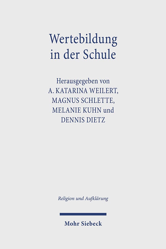 Wertebildung in der Schule