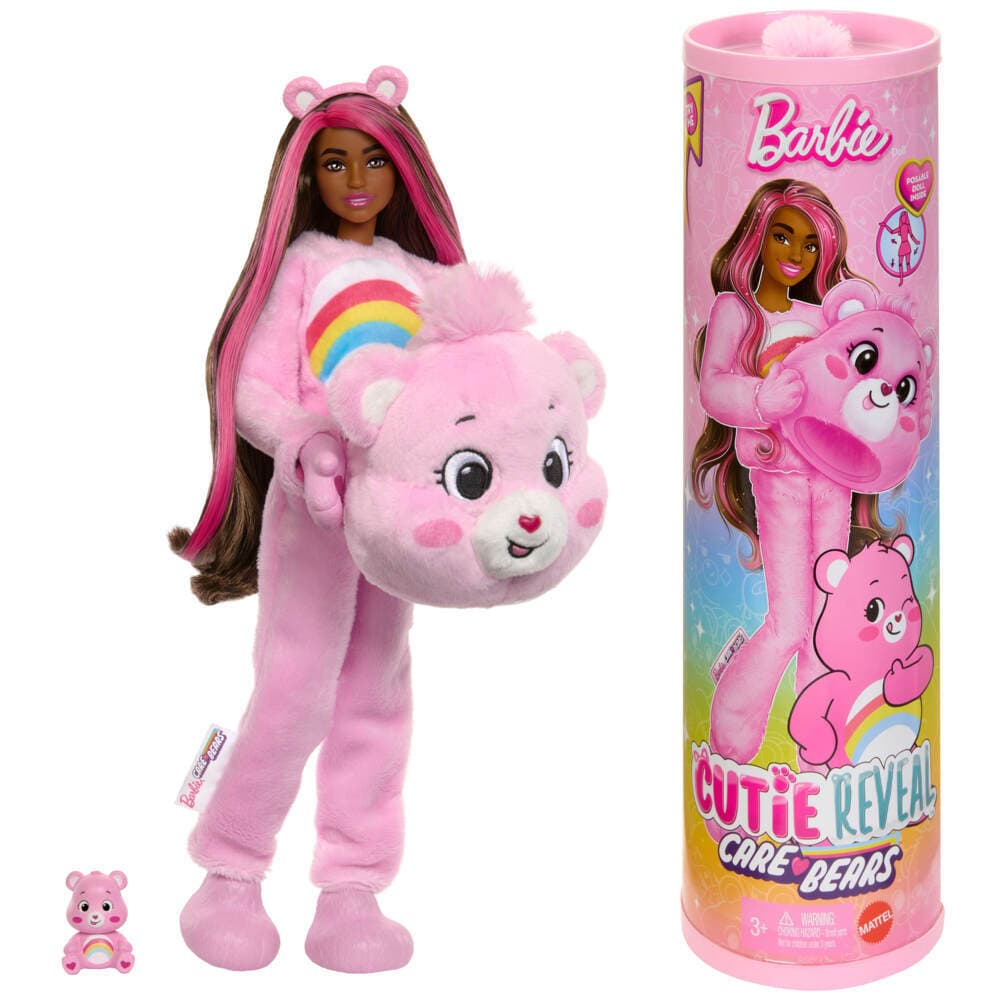 Barbie Cutie Reveal Glücksbärchi Serie - Hurrabärchi