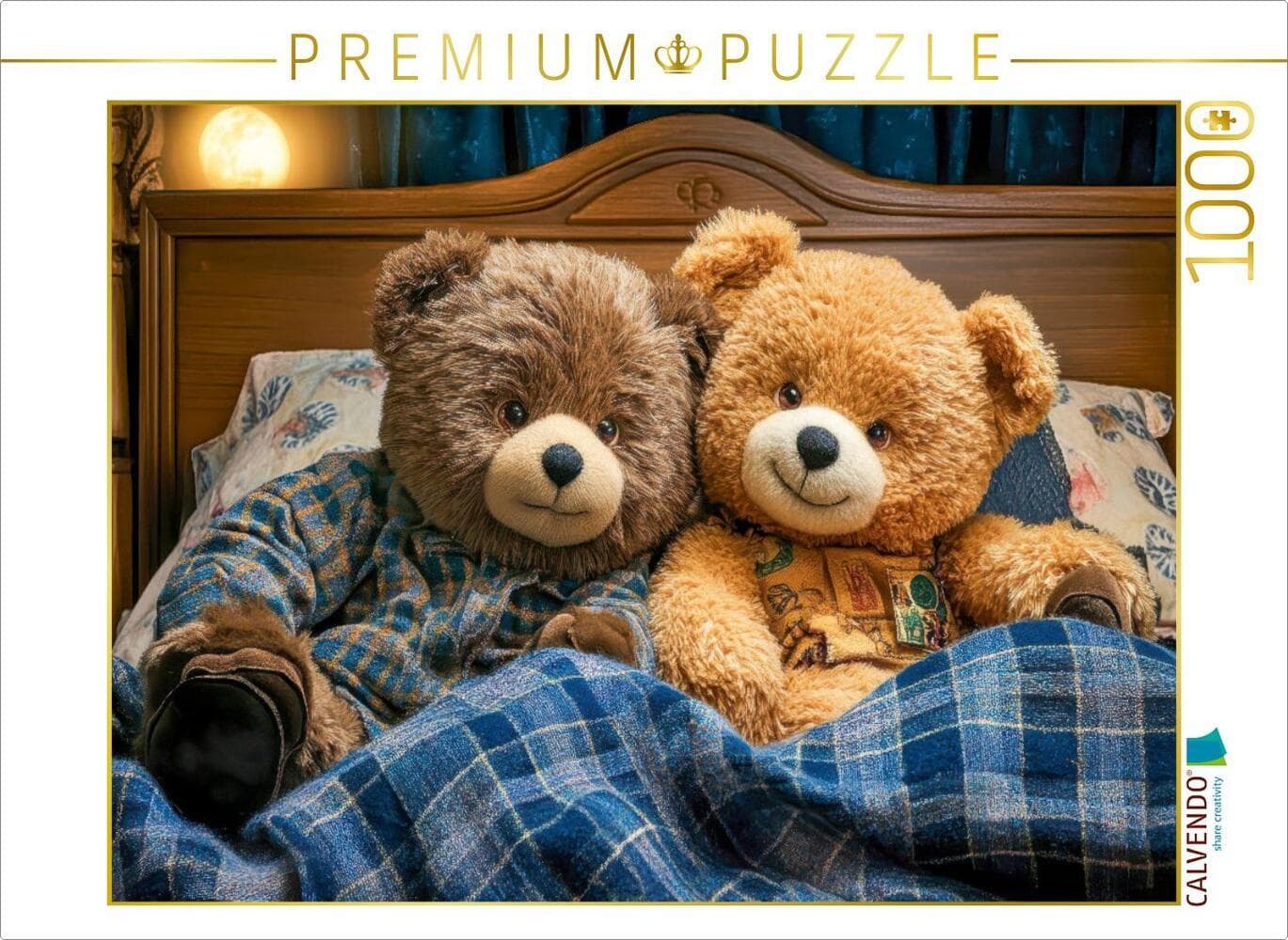 CALVENDO Puzzle Gleich wird kuschelig geschlafen | 1000 Teile Lege-Größe 64x48cm Foto-Puzzle für glückliche Stunden