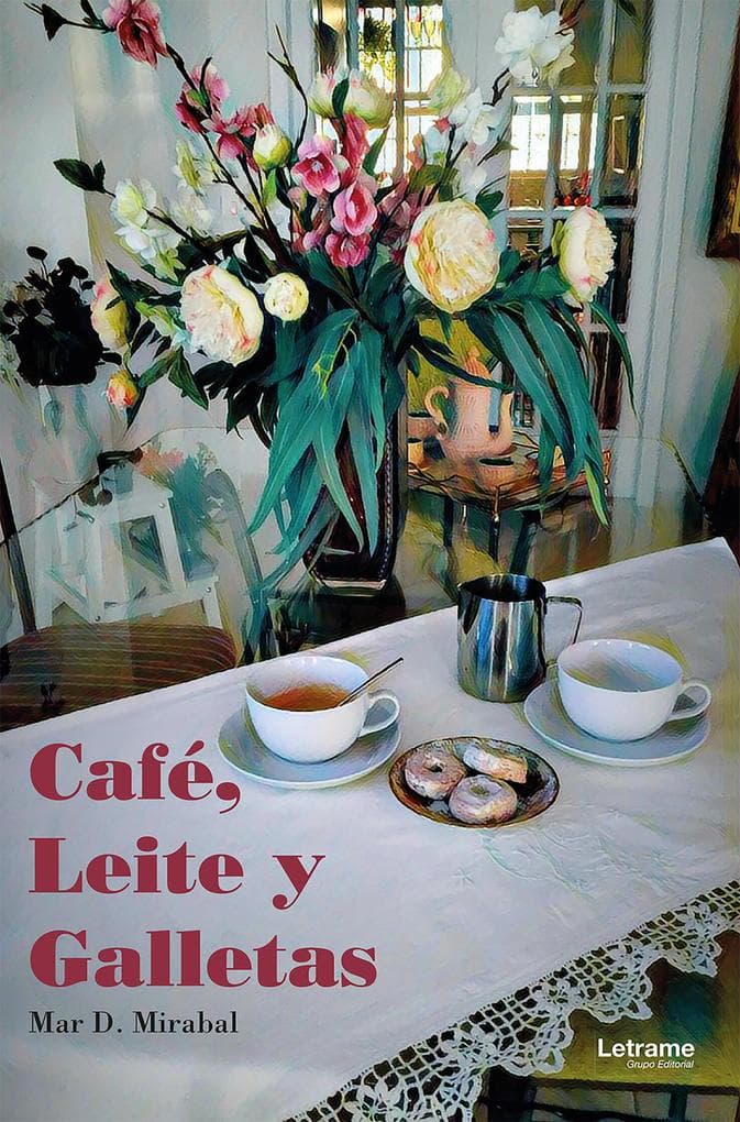 Café, leite y galletas