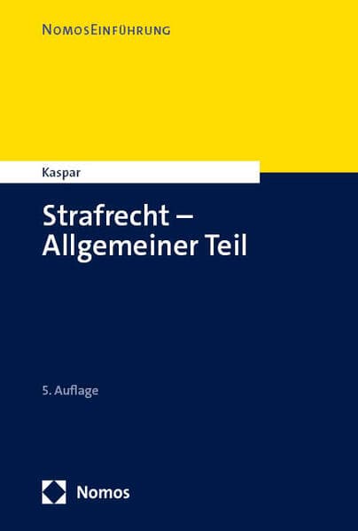 Strafrecht - Allgemeiner Teil