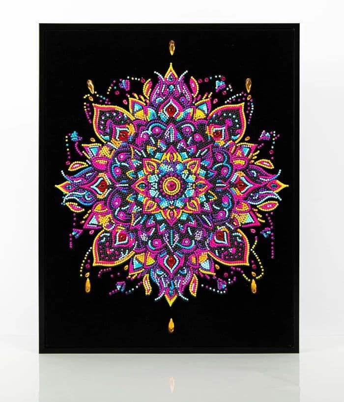 DIAMOND DOTZ - Diamond Painting Neon Mandala