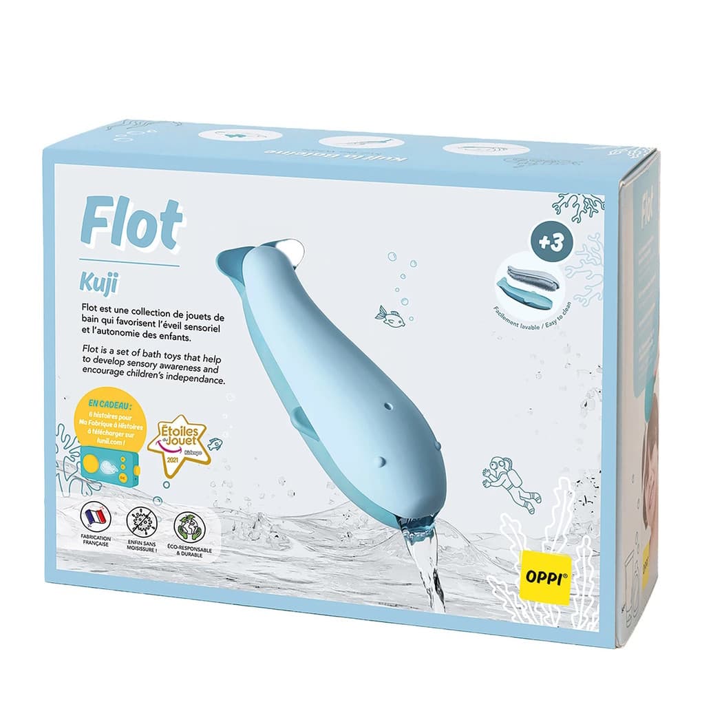 OPPI Toys - Flot Badespielzeug Wal Kuji