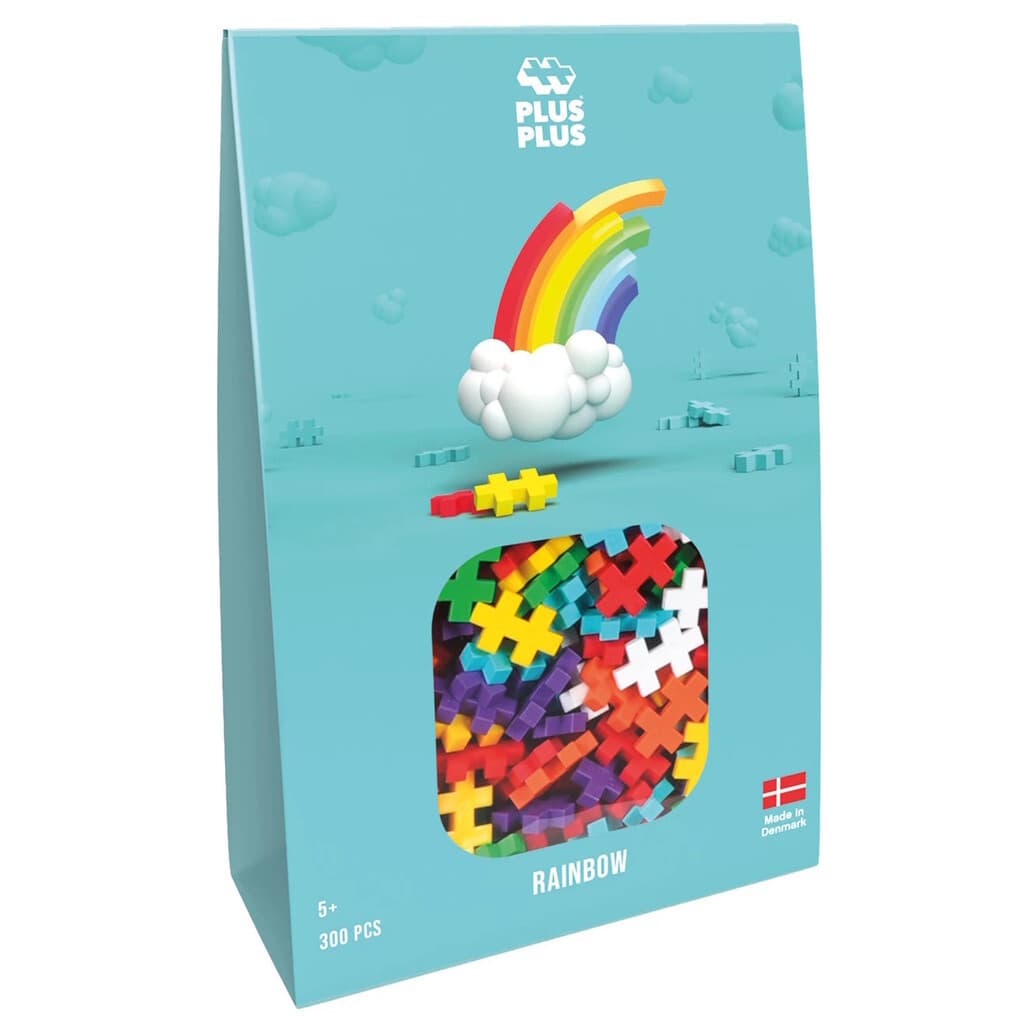 Plus-Plus - 300 Kreativ Bausteine Regenbogen