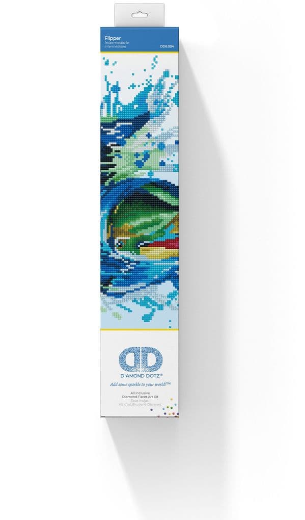 Diamond Dotz - Original Diamond Painting - Flipper 40 x 40 cm