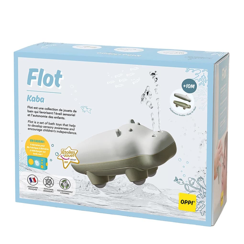 OPPI Toys - Flot Badespielzeug Nilpferd Kaba