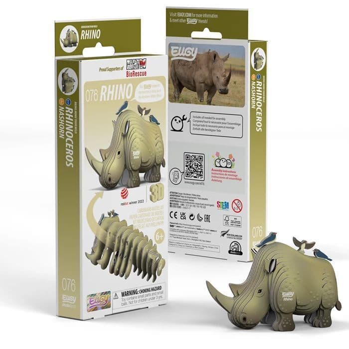 Eugy - 3D Bastelset Nashorn