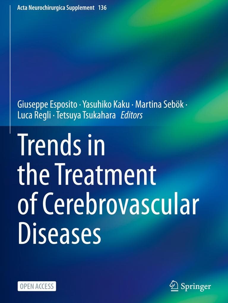Trends in the Treatment of Cerebrovascular Diseases