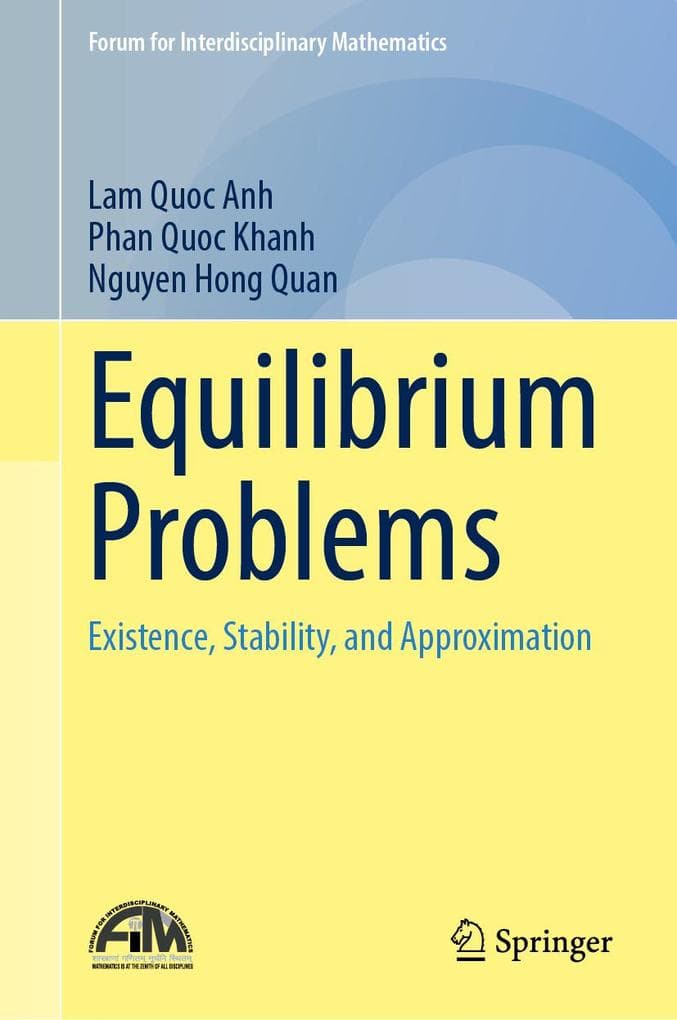 Equilibrium Problems
