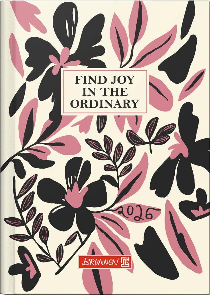 BRUNNEN 1073115036 | Taschenkalender Mod. 731 2026 "Bloom" | A6, Papier
