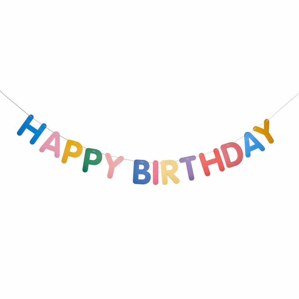 Girlande Happy Birthday, Magic Rainbow FSC MIX, 5m