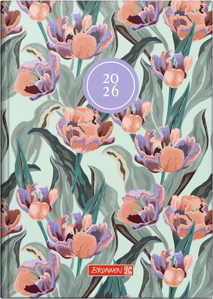 BRUNNEN 1079515026 | Buchkalender Mod. 795 2026 "Botanical" | A5, Papier