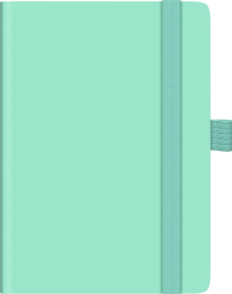 BRUNNEN 1073266526 | Taschenkalender Kompagnon Mod. 732 66 2026 | A6, Kunststoff, hellgrün