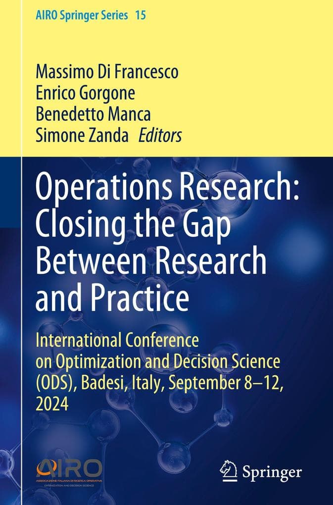 Operations Research: Closing the Gap Between Research and Practice