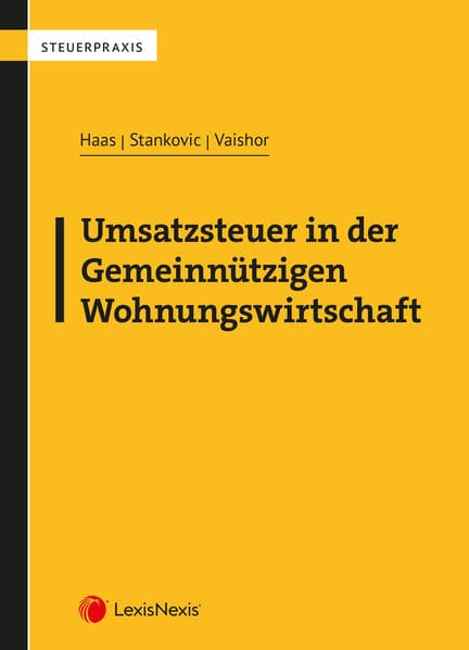Umsatzsteuer in der Gemeinnützigen Wohnungswirtschaft