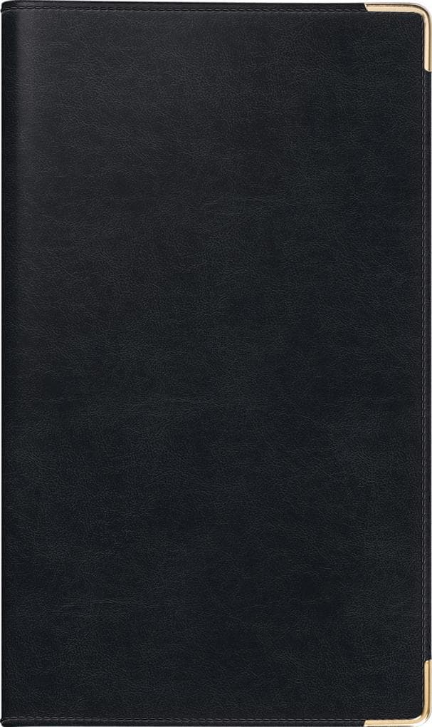 rido/idé 7017809906 | Taschenkalender Mod. Taschenplaner int. 2026 | A6, Kunstleder, schwarz