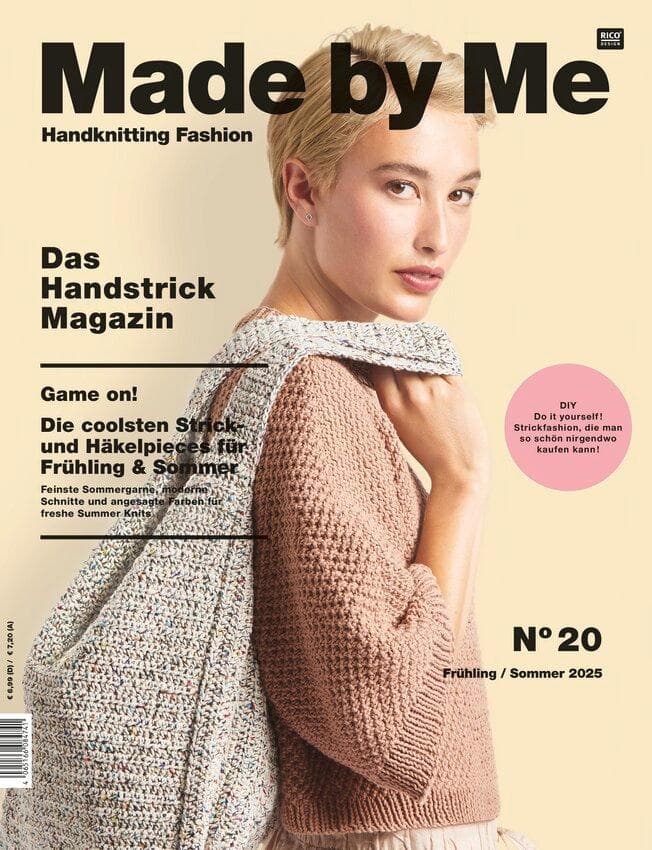 Made by Me Handknitting No. 20 D, coated, 96 Seiten