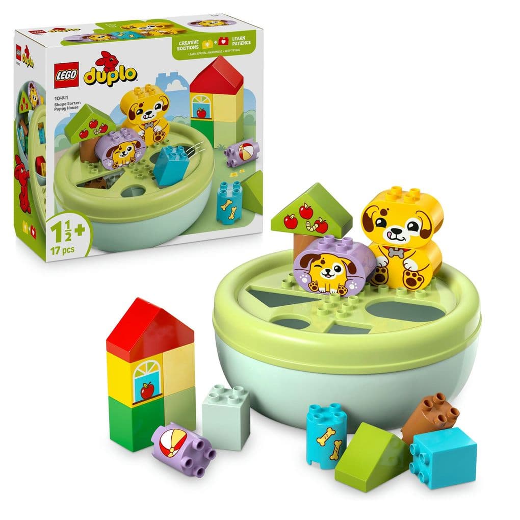 LEGO® DUPLO 10441 Formsortierer: Welpenhaus