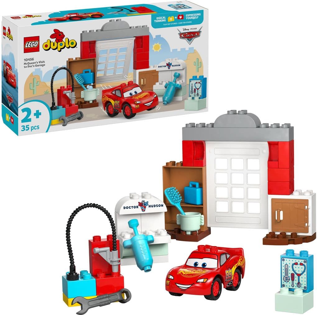 LEGO® DUPLO 10456 McQueens Besuch in Docs Werkstatt
