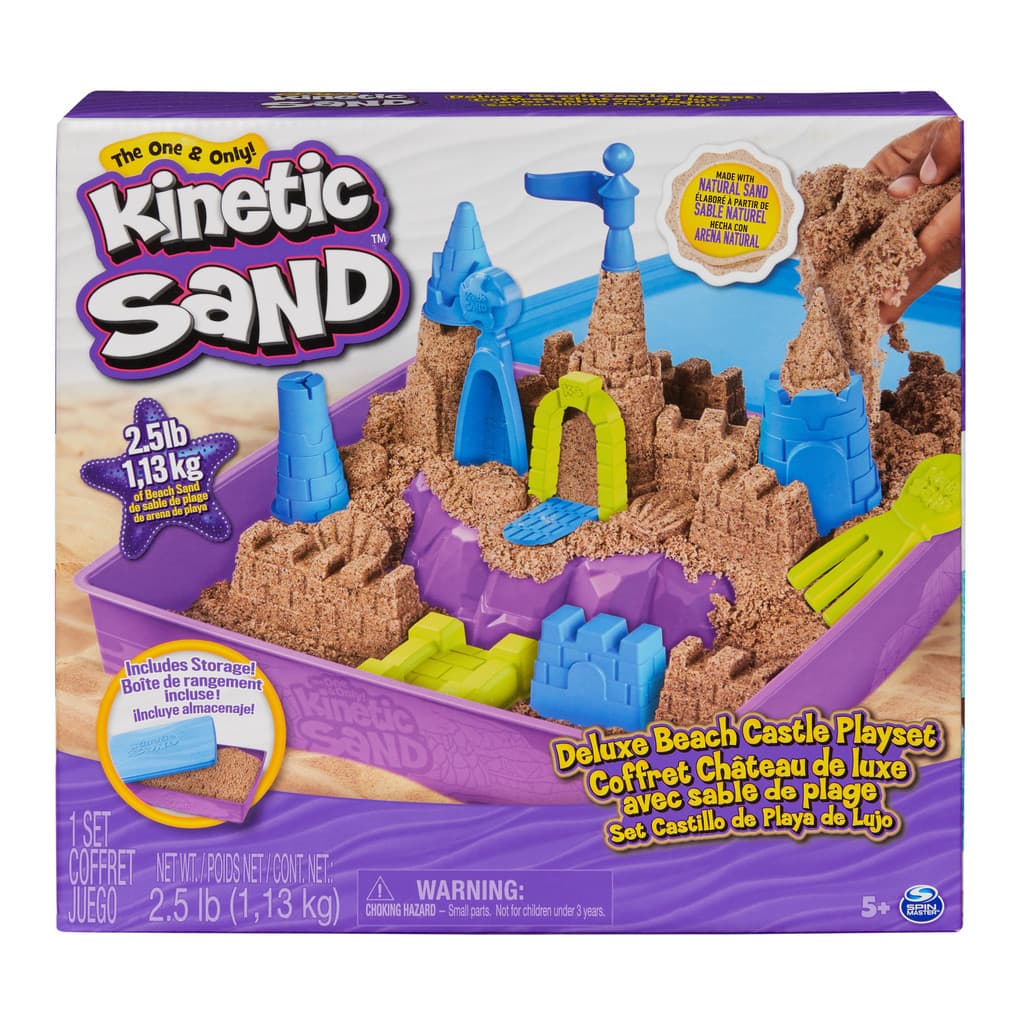 Spin Master - Kinetic Sand - Deluxe Beach Castle Set