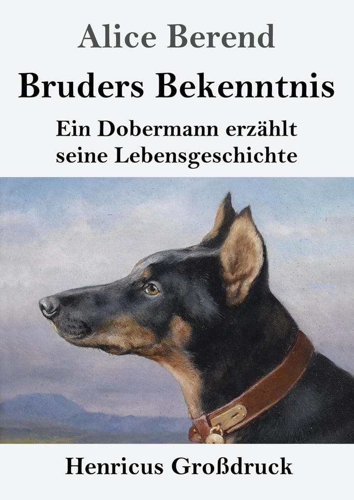 Bruders Bekenntnis (Großdruck)