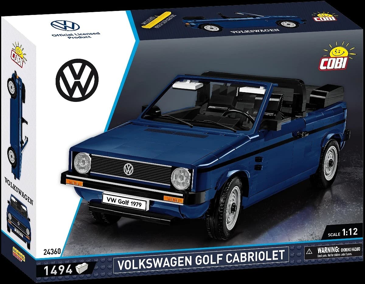 COBI Cars 24360 - Golf, 1979 blau