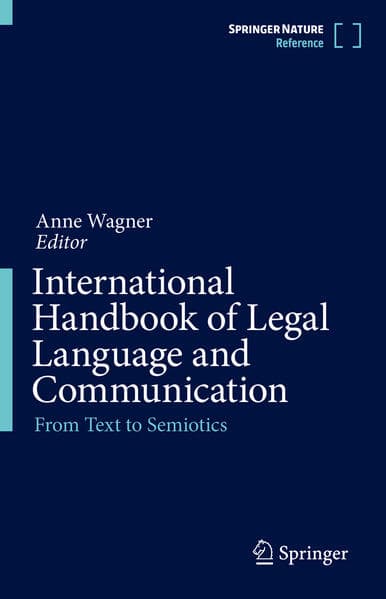 International Handbook of Legal Language and Communication