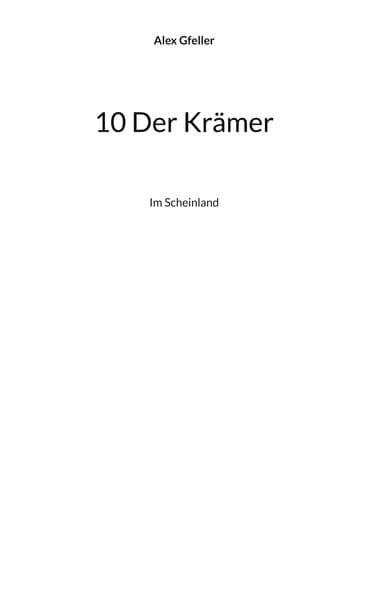 10 Der Krämer